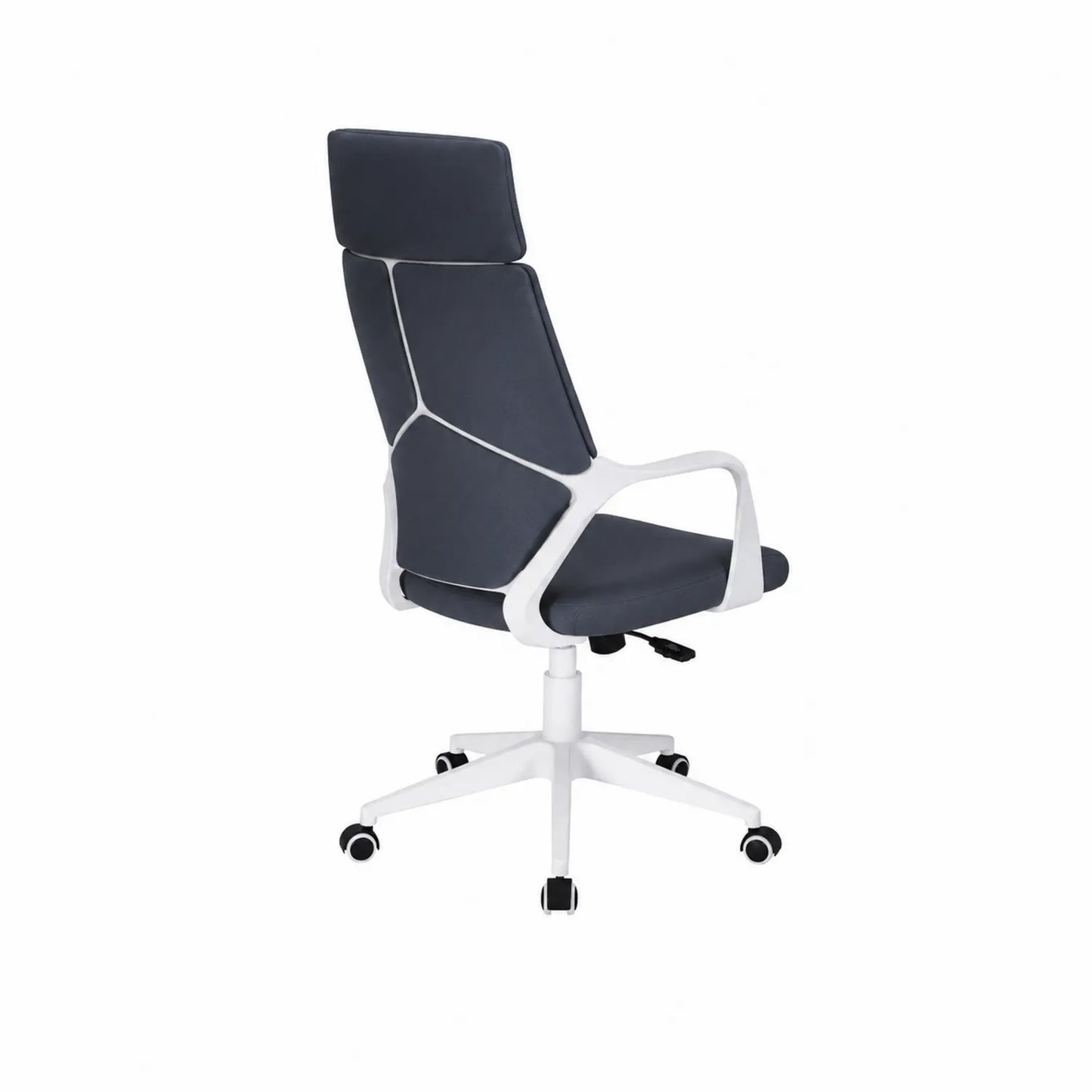 Ergonomischer Bürostuhl mit hoher Rückenlehne aus Polyester und Polypropylen